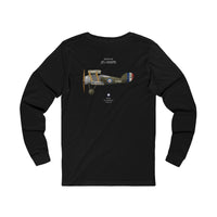 Sopwith 7F.1 Snipe - Long-Sleeve T-shirt printed on back