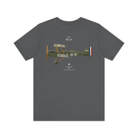 Thumbnail for RAF SE.5A - T-shirt printed on back