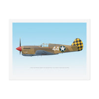 P-40 Warhawk - Rolled Poster