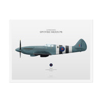 Spitfire MKXIX PR - Rolled Poster