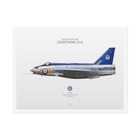 Lightning F2A - Rolled Poster