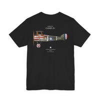 Sopwith Camel F1 - T-shirt printed on back