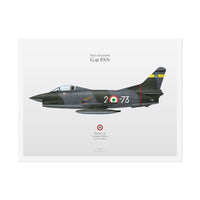 Fiat G.91 R.3 - Rolled Poster