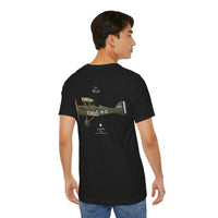 Thumbnail for RAF SE.5A - T-shirt printed on back