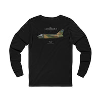 A-7D Corsair II 'Colorado ANG' - Long-Sleeve T-shirt printed on back