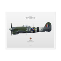 Hawker Typhoon IB - Rolled Poster