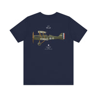 Thumbnail for RAF SE.5A - T-shirt printed on back