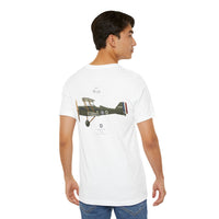 Thumbnail for RAF SE.5A - T-shirt printed on back