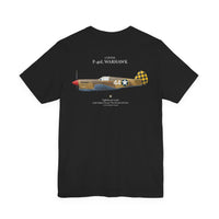 P-40L Warhawk - T-shirt printed on back