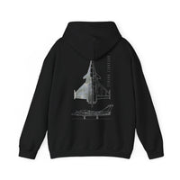 Rafale - Hoodie printed on back
