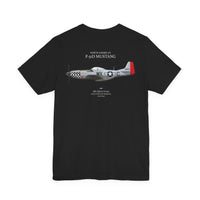 P-51D Mustang 78th FG - T-shirt printed on back