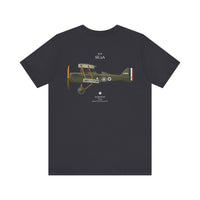Thumbnail for RAF SE.5A - T-shirt printed on back