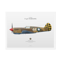 Curtiss P-40L Warhawk - Rolled Poster