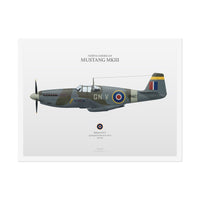 Mustang MKIII - Rolled Poster
