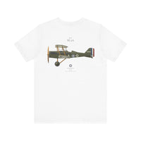 Thumbnail for RAF SE.5A - T-shirt printed on back