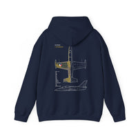 Thumbnail for L-39 Albatros - Hoodie printed on back