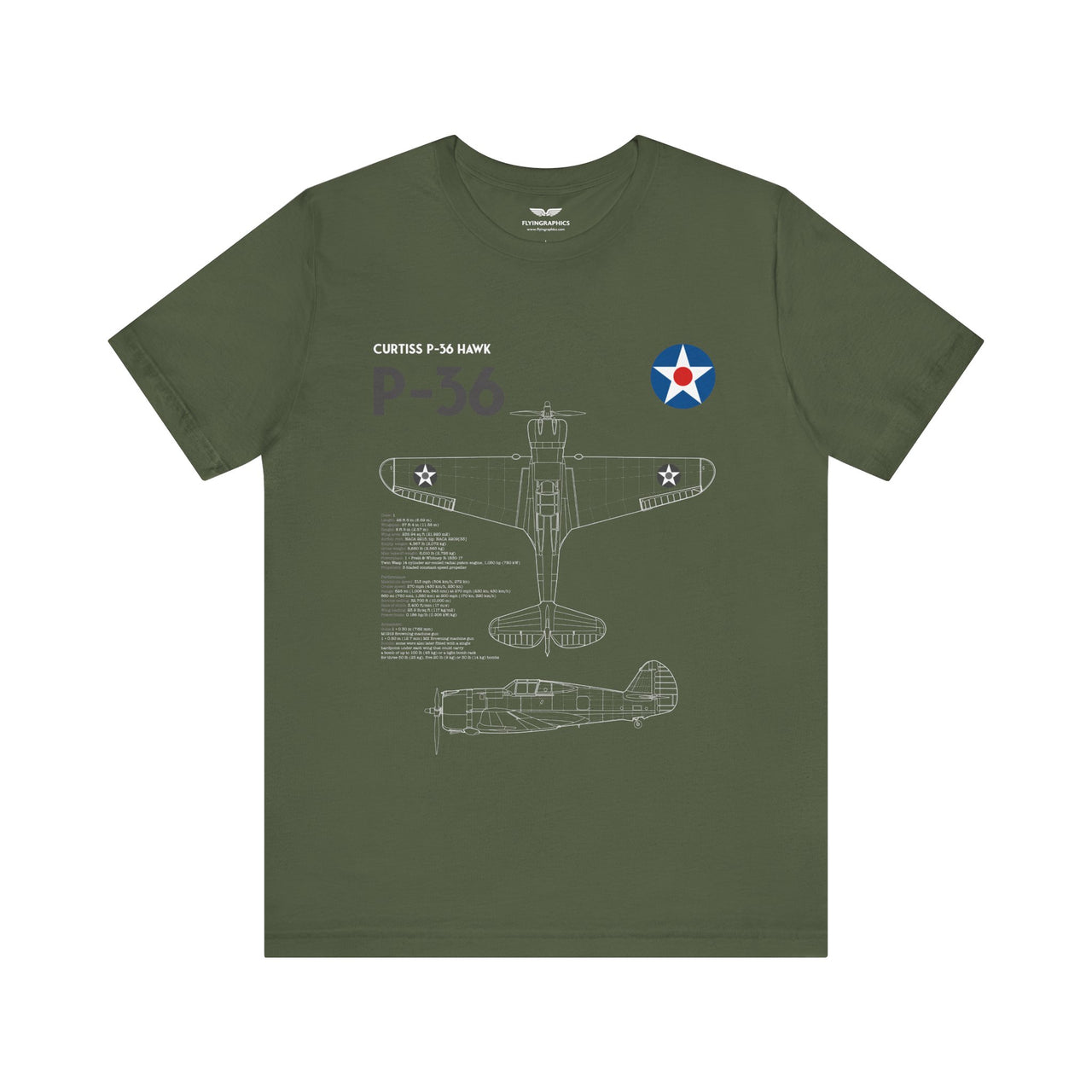 P-36 Hawk - T-shirt