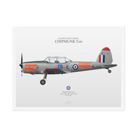 de Havilland Canada Chipmunk T.10 -  Rolled Poster