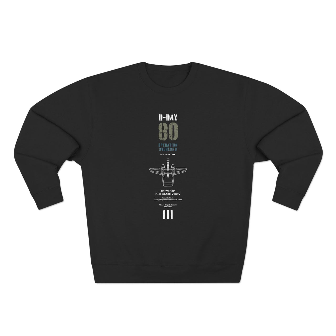 D-Day P-61 Black Widow - Sweat shirt