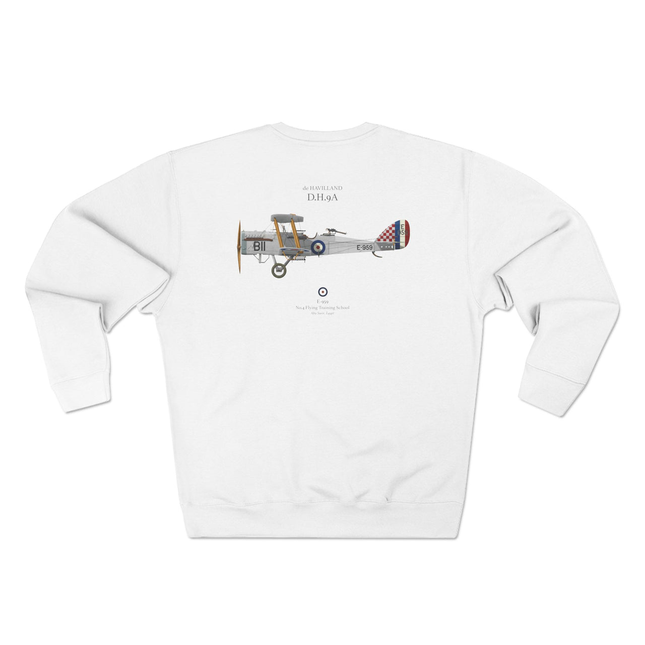 de Havilland D.H.9A - Sweat shirt printed on back