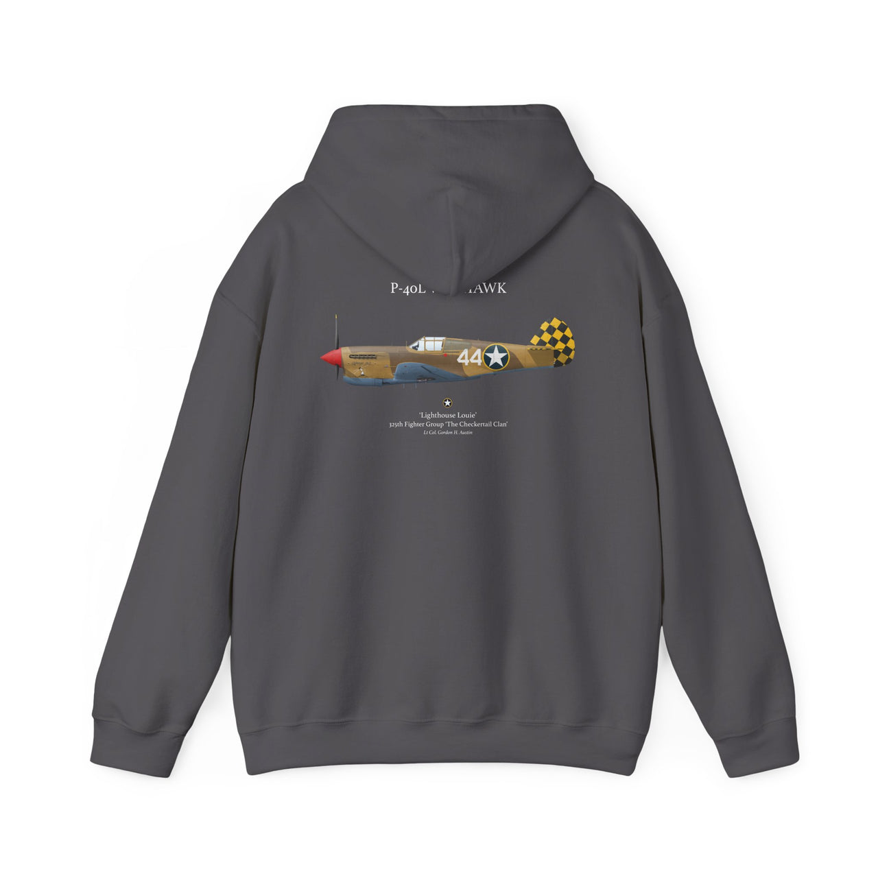 P-40L Warhawk - Hoodie printed on back
