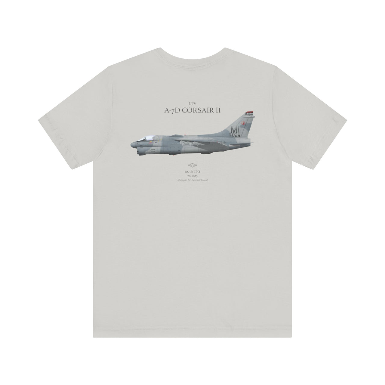 A-7D Corsair II - T-shirt printed on back