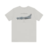 Thumbnail for A-7D Corsair II - T-shirt printed on back