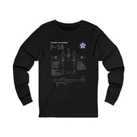 P-38 Lightning - Long Sleeve Tee