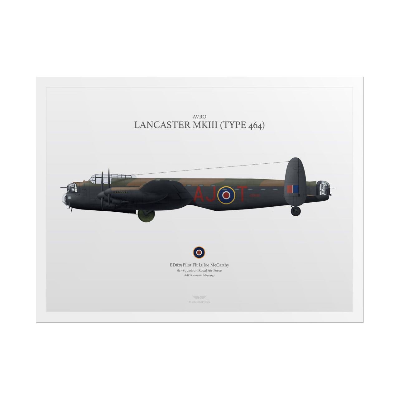 Lancaster MKIII (Type 464) -  Rolled Poster