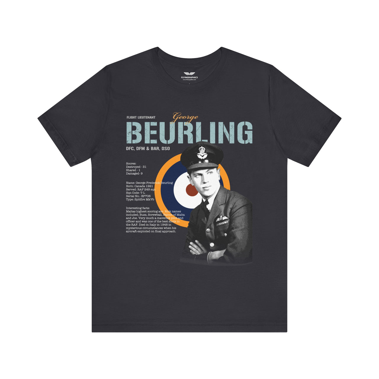 George Beurling - T-shirt