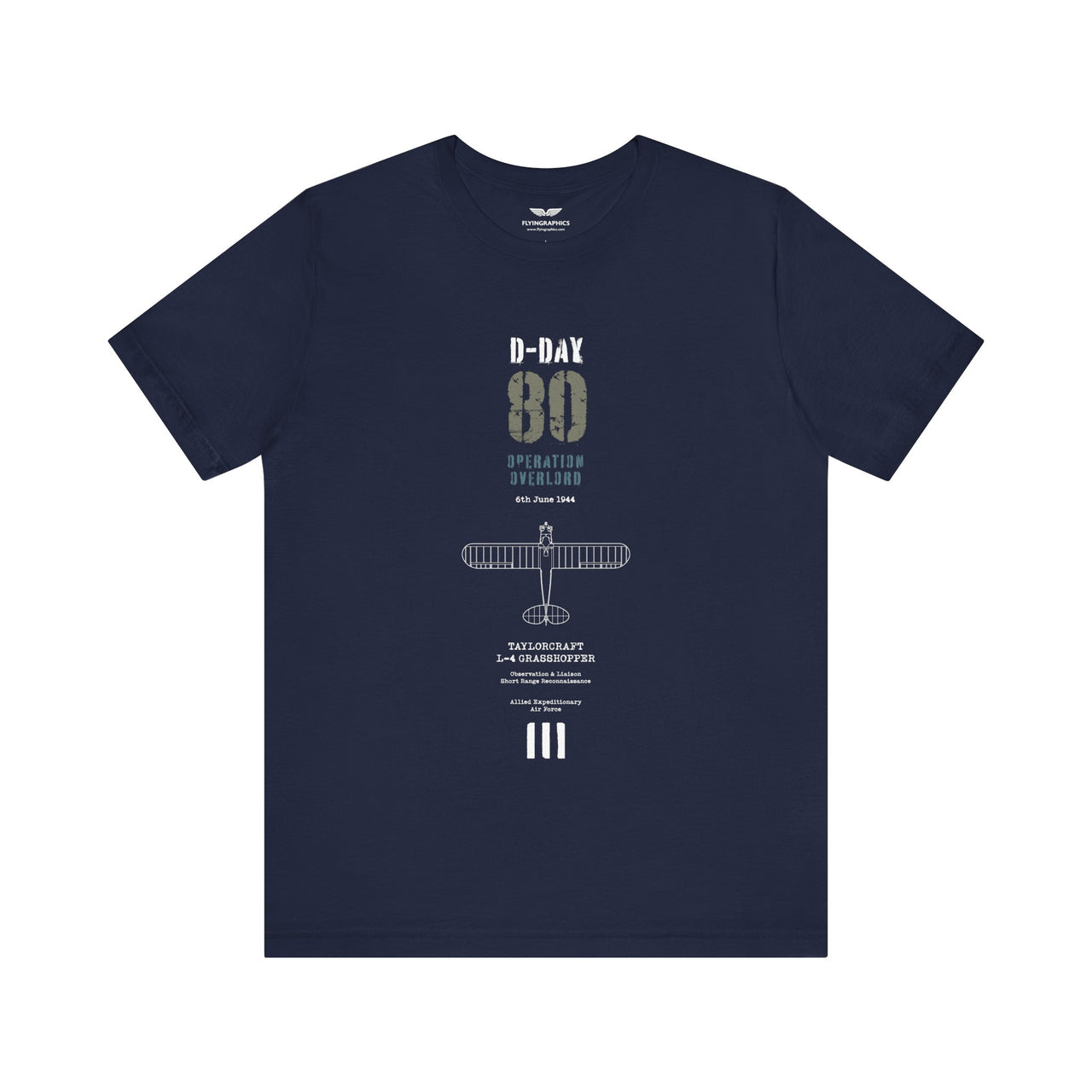 D-Day L-4 Grasshopper - T-shirt