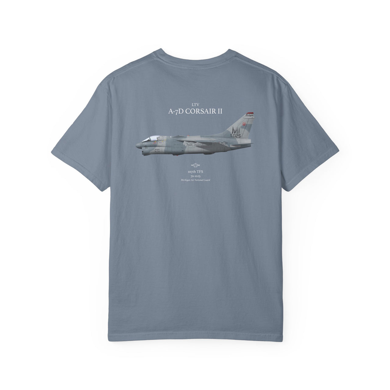 A-7D Corsair II - T-shirt printed on back