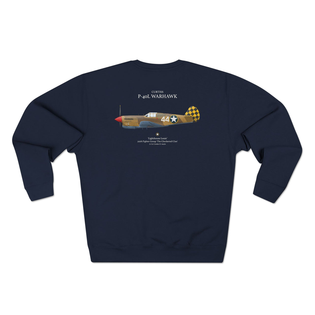 P-40L Warhawk - Sweat shirt printed on back