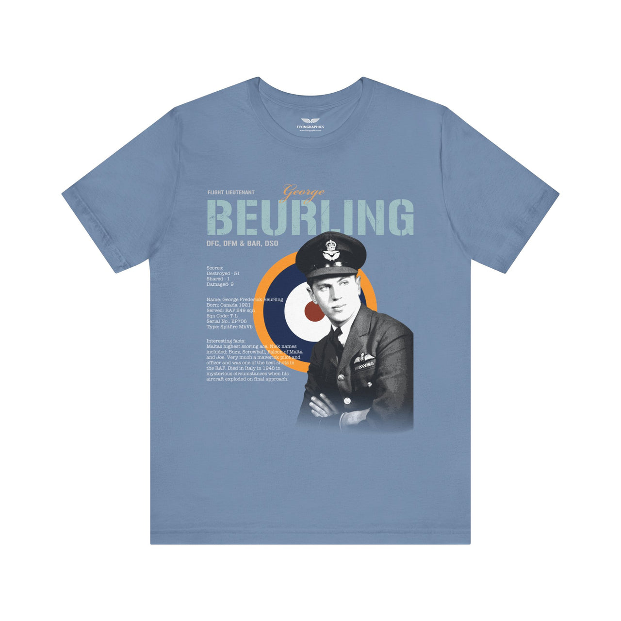 George Beurling - T-shirt