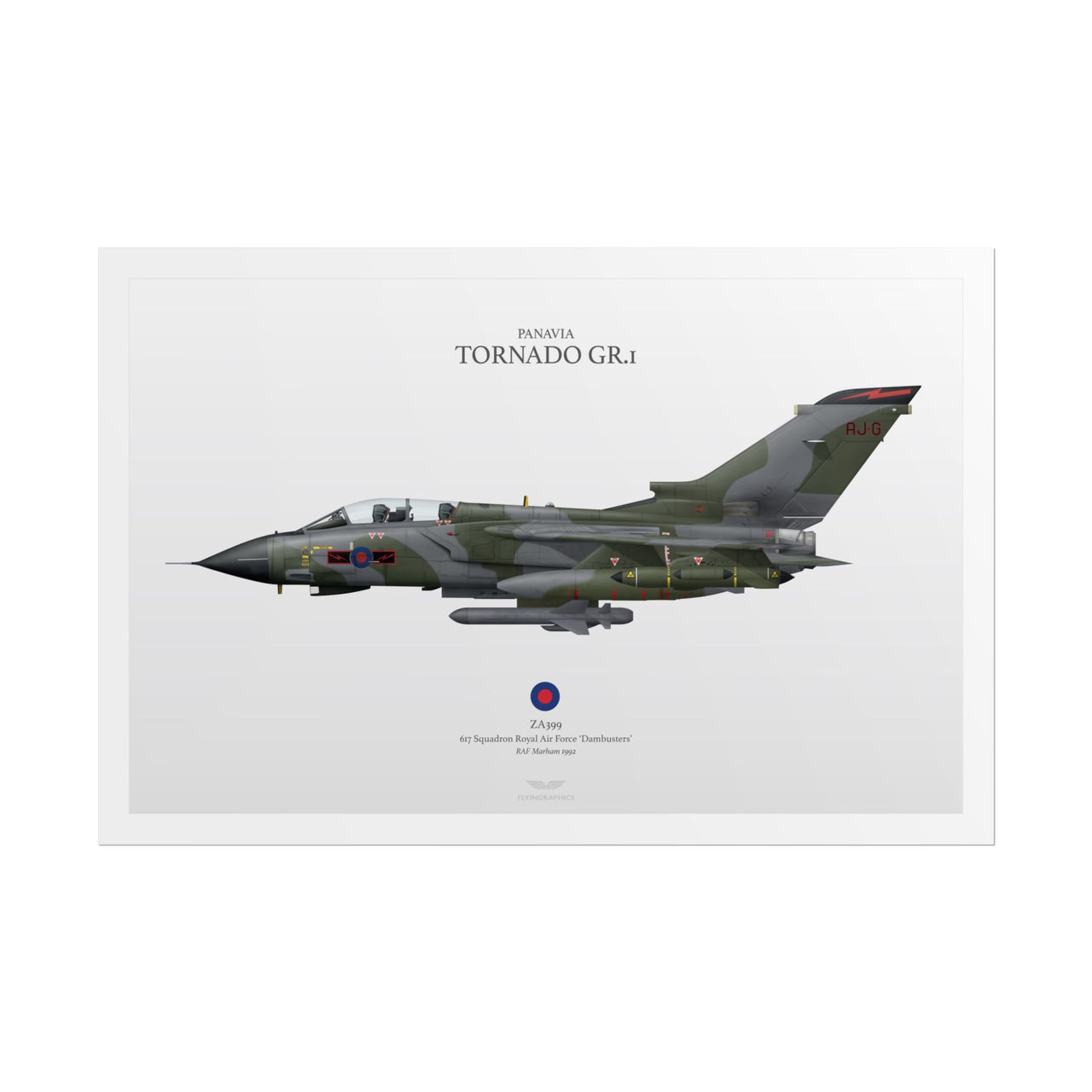 Tornado GR.1 617SQN -  Rolled Poster