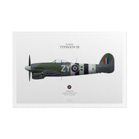 Thumbnail for Hawker Typhoon IB -  Rolled Poster