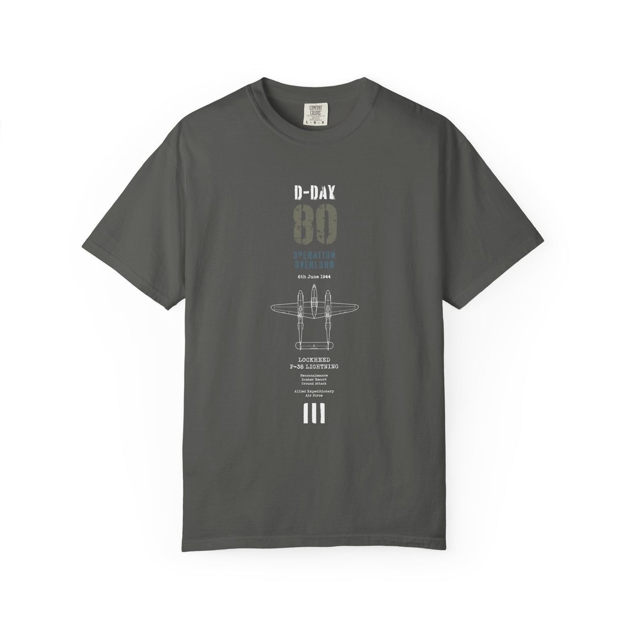 D-Day P-38 Lightning - T-shirt