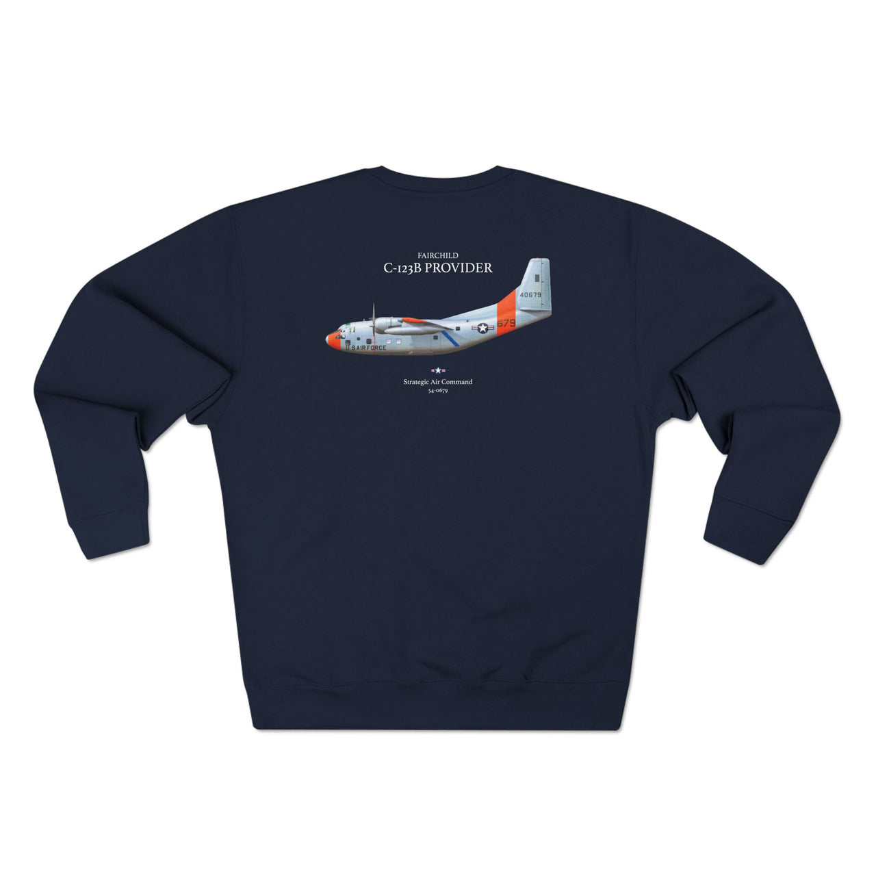 C-123B Provider - Sweat shirt printed on back