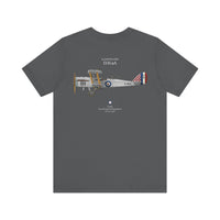 Thumbnail for de Havilland D.H.9A - T-shirt printed on back