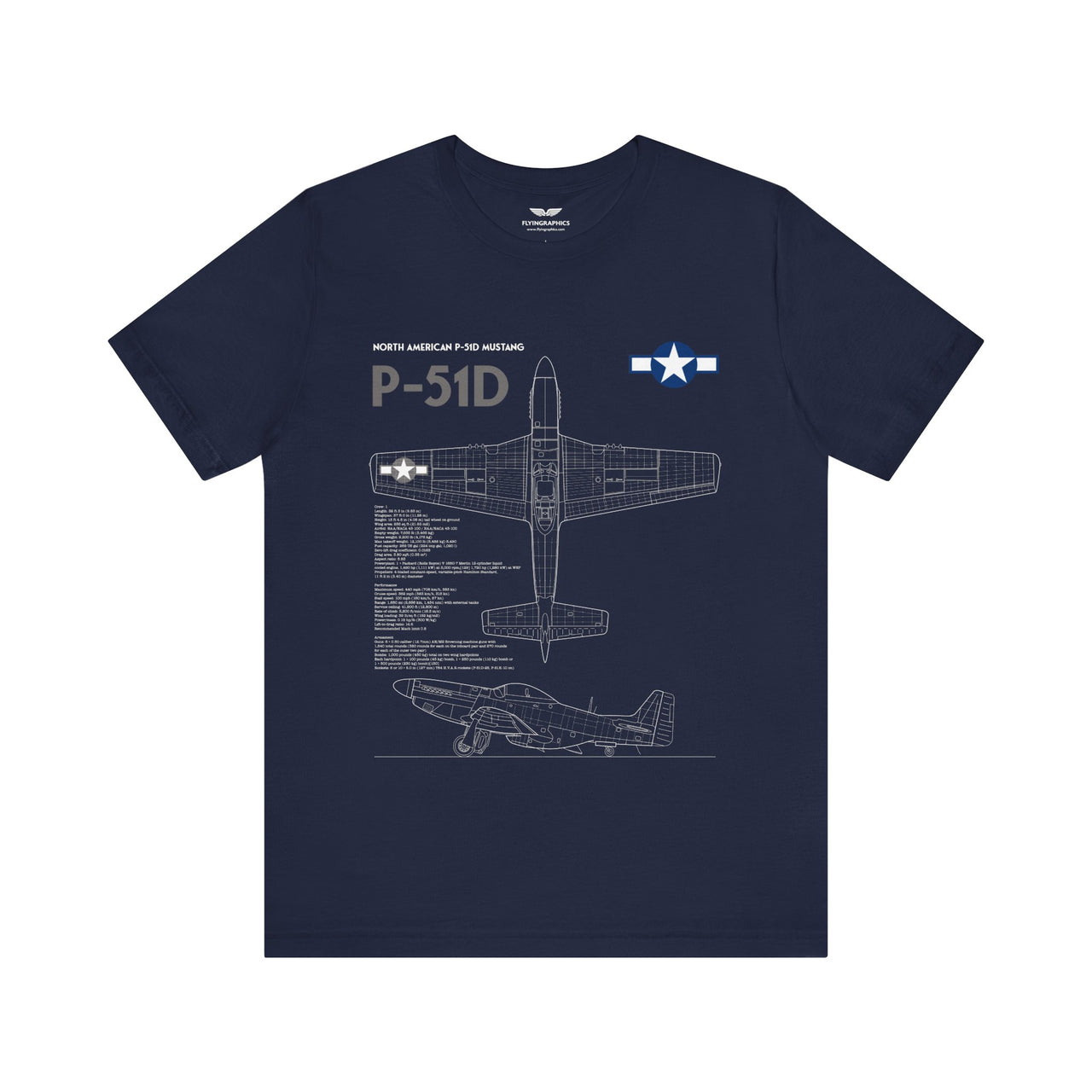 P-51D Mustang - T-shirt