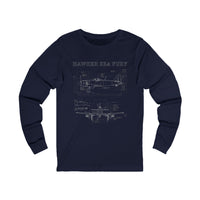 Thumbnail for Hawker Sea Fury - Long Sleeve Tee