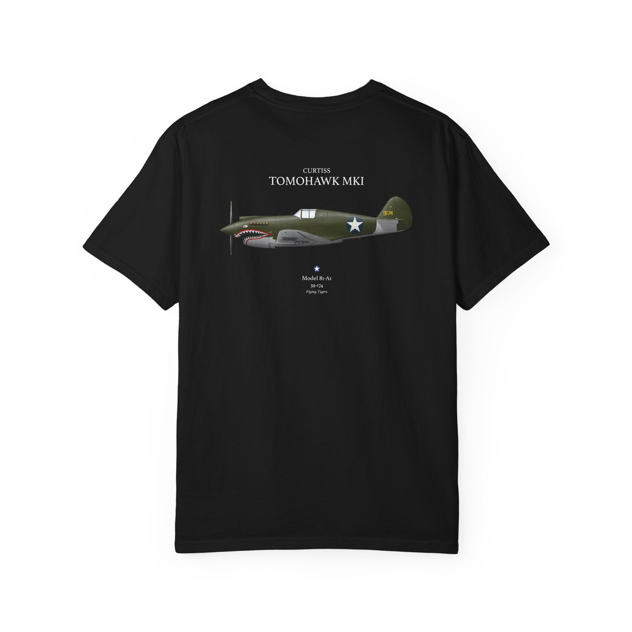 Tomohawk MKI 'Flying Tigers' - T-shirt printed on back