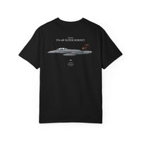 Thumbnail for F/A-18F Super Hornet 'Red Rippers' - T-shirt printed on back
