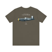 Thumbnail for F4U-ID Corsair - T-shirt printed on back