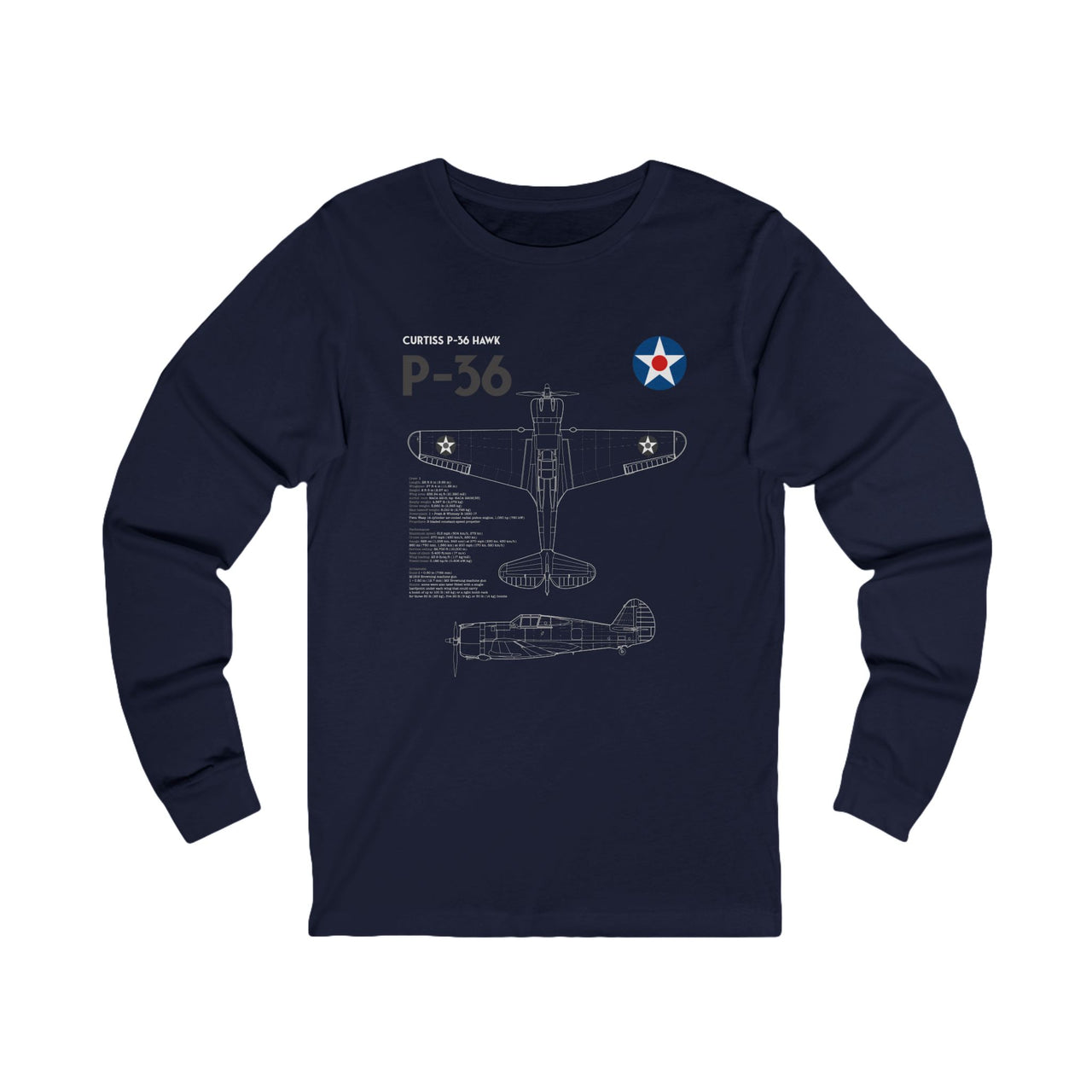 P-36 Hawk - Long Sleeve Tee