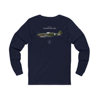Thumbnail for Tomohawk MKI 'Flying Tigers' - Long-Sleeve T-shirt printed on back