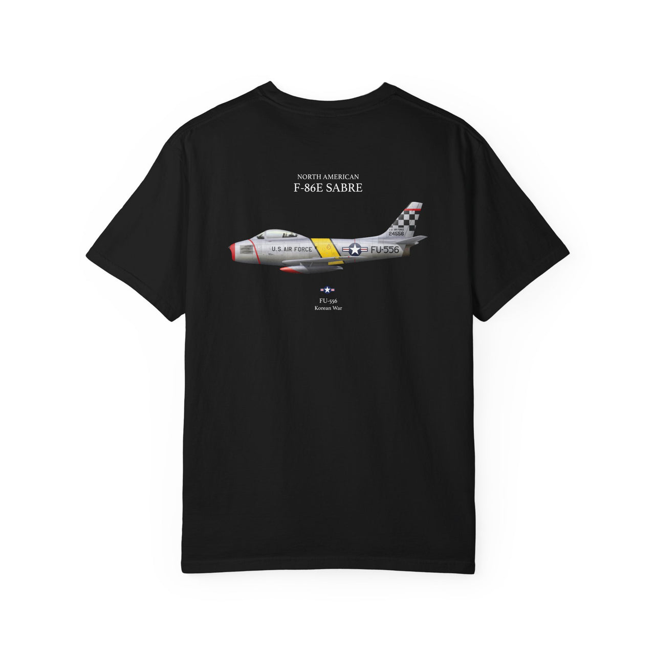 F-86E Sabre - T-shirt printed on back