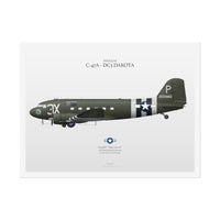 Douglas C-47 -  Rolled Poster