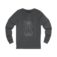 Thumbnail for Space Shuttle  - Long Sleeve Tee