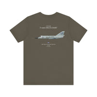 Thumbnail for F-106A Delta Dart - T-shirt printed on back